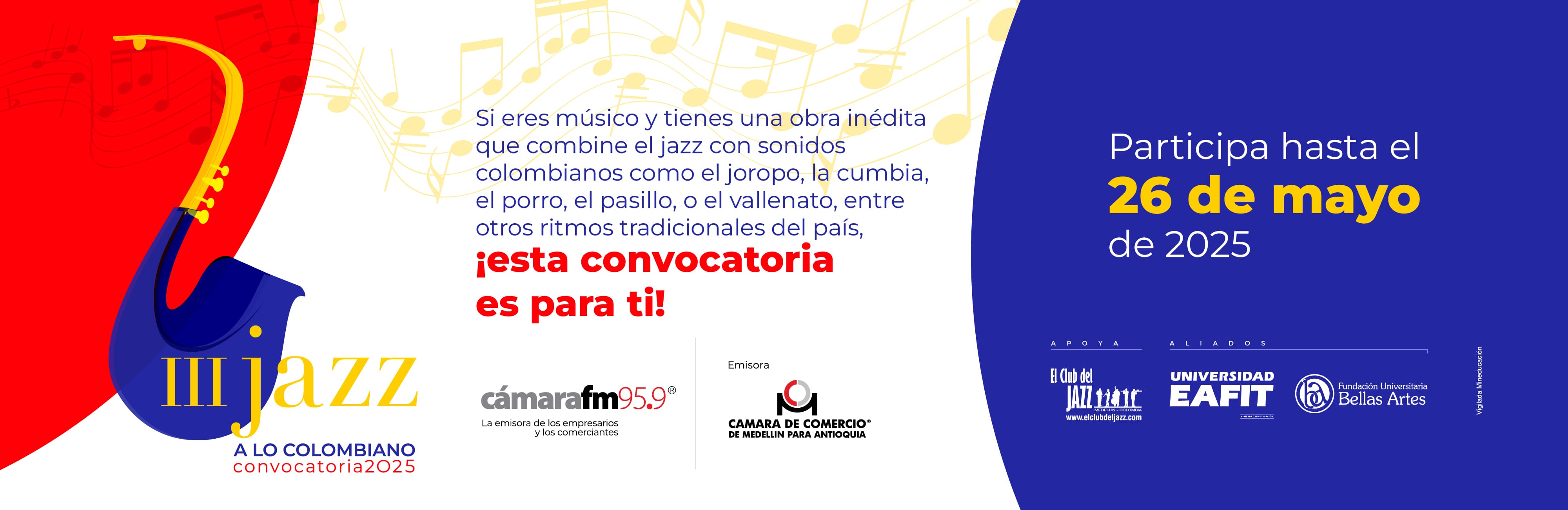 III Convocatoria Jazz a lo Colombiano